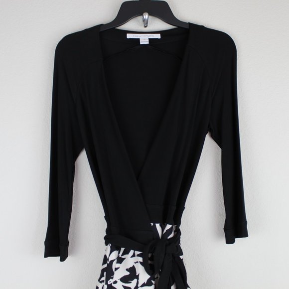 NWOT Diane Von Furstenberg DVF Jewel Wrap Dress– Fit & Flare Office-to-evening - Picture 3 of 15